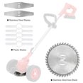 thumbnail image 5 of Anvazise Weed Eater Blades,String Trimmer Blade,Trimmer Accessory,Sharp Wear Resistant Rust Resistant Stainless Steel,White 8PCS/Set, 5 of 12