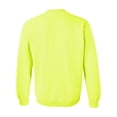 thumbnail image 3 of Men Multi Colors Crewneck Sweatshirt Men Crewneck Color Safety Green 3X-Large Size, 3 of 4