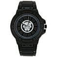 thumbnail image 1 of Marvel Black Panther Symbol Watch Face with Black Metal Band, 1 of 5