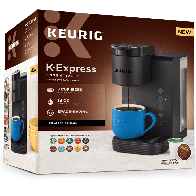 Coffee Maker K Cup - 14 Oz Easy-Removable Reservoir - Self-Cleaning