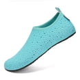 thumbnail image 5 of Womens Barefoot Water Shoes Travel House Slippers for Indoor and Outdoor Aqua Socks for Beach Swim Surf Yoga Dancing Camping Must Haves,Blue,42, 5 of 8