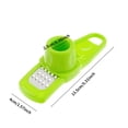 thumbnail image 3 of 1pc, Multi Functional Ginger Garlic Grinding Grater Planer, Slicer Cutter, Cooking Tool Utensils Kitchen Accessories, Summer Decor, Summer Supplies, Party Decor, Party Supplies, Birthday Decor, Birthd, 3 of 4