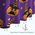thumbnail image 6 of Skeleton Skull Spider Cobweb Autumn Trick Treat Candy Darkness Shower Curtain,72x84 inch Shower Curtain, 6 of 6