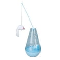 thumbnail image 2 of Interactive Cat Toy, Built In Bell Ball Exercise Relieves Anxiety Clear Color Cat Snack Toy  For Indoor Blue,Yellow, 2 of 8