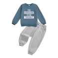 thumbnail image 4 of 12-18 Months Boy Toddler Baby Boys Long Pants Set Long Sleeve Pants Headband Clothes Outfits Fall Winter Outfits 0 6 12 18 24 M 1t 2t 3t 4t 5t 6t, 4 of 6