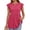 Rose Pink, variant on MOYIKO Womens Tank Tops Crew Neck Short Sleeve Summer Shirts Babydoll Peplum Tops Dressy Casual Blouses