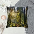 thumbnail image 2 of Pratyus Trees Pillow Cases with Zipper Short Plush Home Decor for Living Room Bedroom Cushion Outdoor 1PC 12x12in, 2 of 5