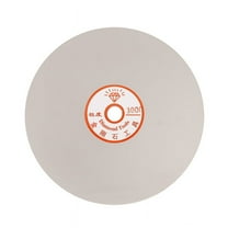 6 Inch Grit 3000 Diamond Coated Flat Lap Wheel Jewelry Polishing Grinding Disc,1 x Polishing Wheel,Silver