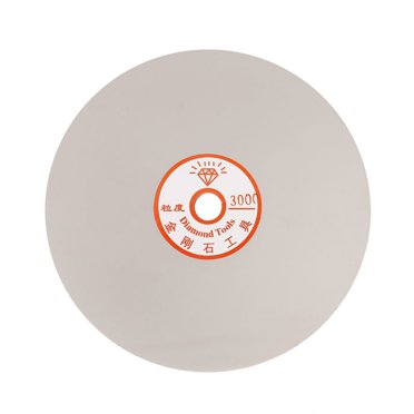 320 Grit 6 Inch Diamond Coated Flat Lap Wheel For Lapidary Grinding & Lapping