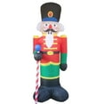 thumbnail image 1 of Inflable al aire libre 8 Ft Cascanueces Navidad Inflable Vacaciones Decoraciones para el hogar Patio Luces LED Año Nuevo Fiesta Tienda Patio Jardín Decoración Meterk Inflable al aire libre, 1 of 8