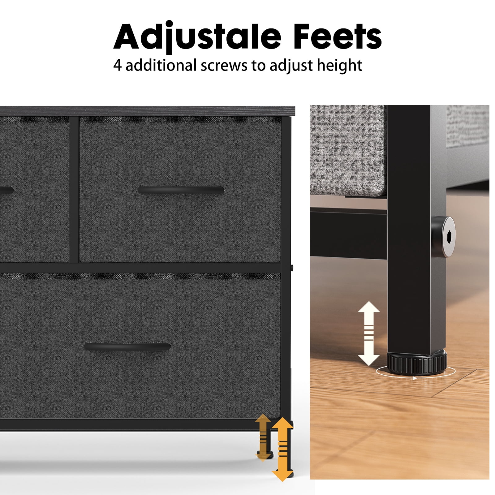 walmart mcq 5-drawer dresser Fabric with Metal Frame & Wood Top Storage Organizer for Bedroom, Closet, Entryway, Black If youre in search of a spacious adult dresser for your bedroom MCQ 5-Drawer Dresser,Storage Tower Organizer,Chest