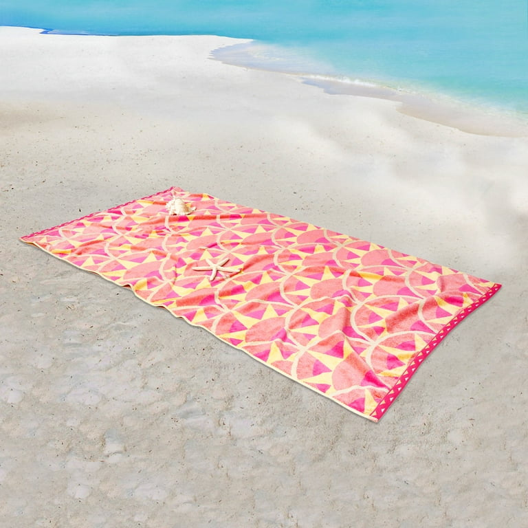 Mainstays Aztec Sun Beach Towel, Size 72