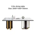 thumbnail image 1 of Nordic Luxury Style Dinner Table Modern Minimalist Wood Dining Table Kitchen Conference Mesa De Billar Garden Furniture Sets GM My Lux Decor Round, 1 of 13