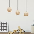 thumbnail image 3 of Minkissy Decorative Lamp Shades Paper Rope Rustic Lampshade Vintage Style 1Pack, 3 of 5