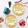 thumbnail image 6 of Elainilye 16PCS Christmas Party Supplies, Happy NewYear Theme Plates and Napkins Disposable, Christmas Disposable Dinnerware Set, Christmas Party Xmas Party Decor (9" Plates), 6 of 6
