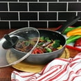thumbnail image 5 of Oster 9.5" Non-Stick Aluminum Wok with Lid, 5 of 5