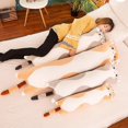 thumbnail image 3 of Plush Toy Cat Long Cotton Cute Cat Doll Plush Toy Soft Cotton Stuffed Sleep Pillow pink, 3 of 4