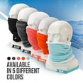 Winter Neck Warmer Fleece Neck Gaiter for Men and Women Face Shield
