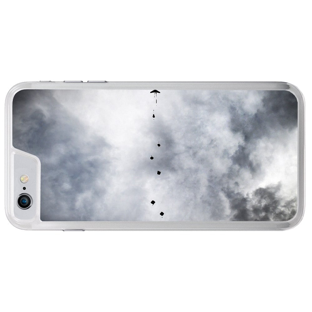 Military Fighter Jet Release Saying Paratrooper Parachutes Apple iPhone