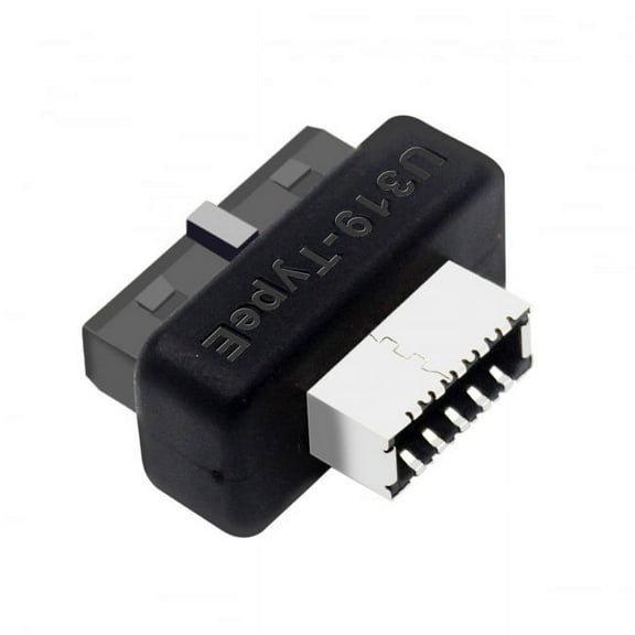 Chenyang CY Overmold USB 3.1 Front Panel Socket Key-A Type-E to USB 3.0 20Pin Header Male Extension Adapter Adapter