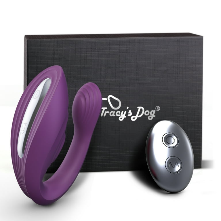 Tracy's Dog Partner Vibrator with Remote Control for Clitoral G-Spot  Stimulation, Couple Adult Sex Toys with 7 Pulsating and Vibration Patterns  Purple (Nina-Vibe) - Walmart.com