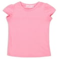 thumbnail image 2 of Young Hearts Toddler Girl 3Pk Short Sleeve Tees, Size 2T-4T, 2 of 10