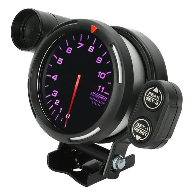LCD Tacho Meter, Clear Display 3.15in Car Tachometer DC 10-15V For Replacement