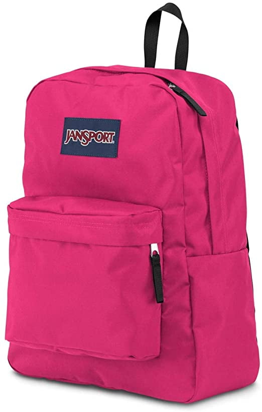 hot pink jansport backpack