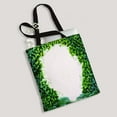 thumbnail image 2 of ABPHQTO Frame Enchanted Forest Green Ivy Moss White Canvas Bag Reusable Tote Grocery Shopping Bags Tote Bag 14x16 inch, 2 of 2