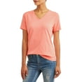 thumbnail image 3 of Women's Short Sleeve V-Neck T-Shirt, 3 of 5