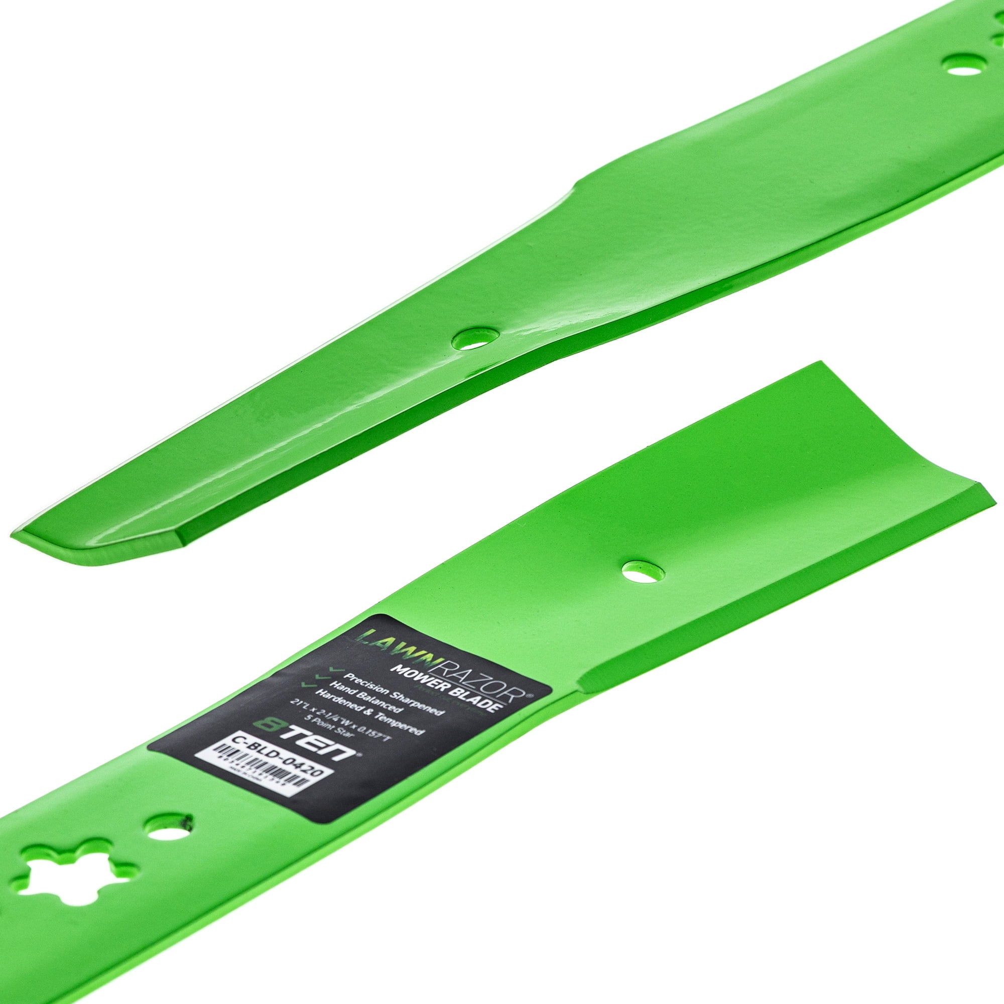 8TEN LawnRAZOR Blade for Husqvarna 586859604 L421P LC221A 21-inch High Lift 810-CBL2642D