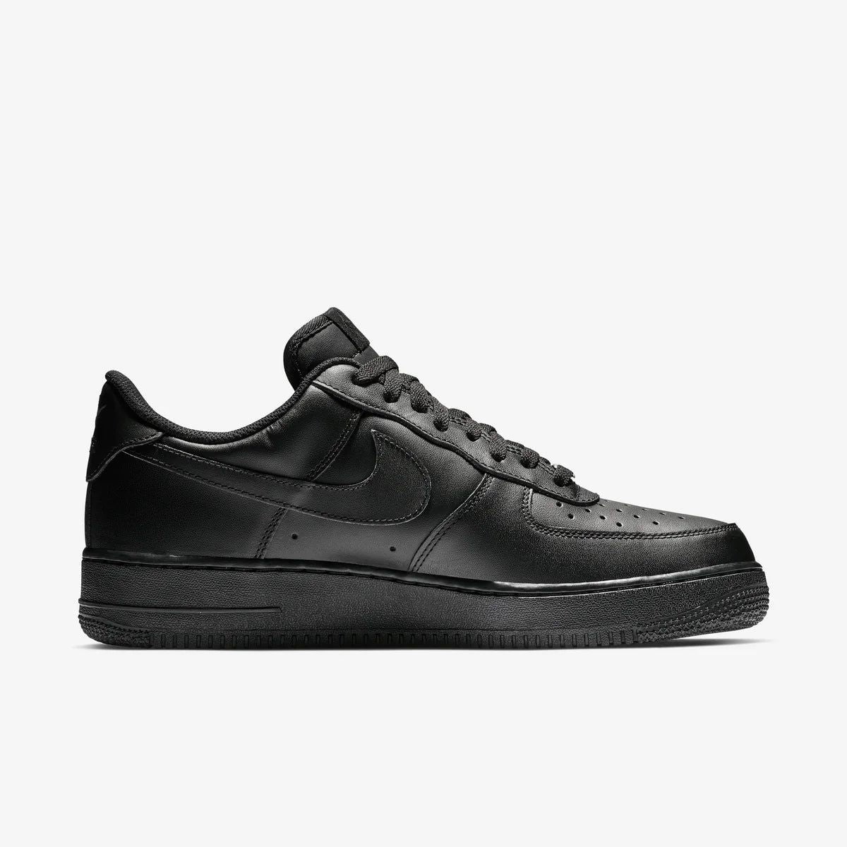 (Men's) Nike Air Force 1 Low '07 'Triple Black' (2021) CW2288-001