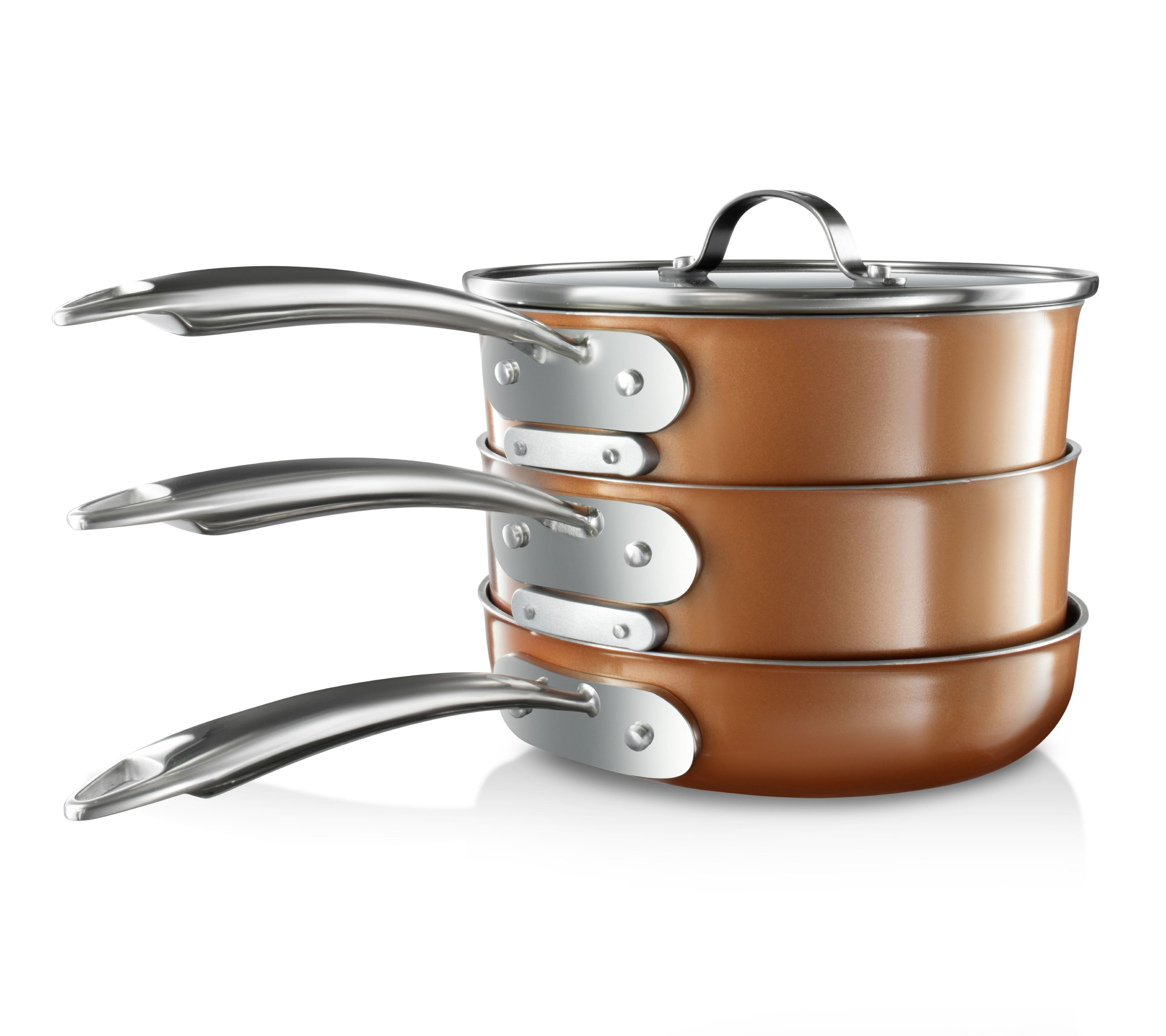 Gotham Steel Stackmaster  The Cookware You Can Stack To Get Your Space  Back!