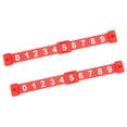 thumbnail image 3 of funtasica 2x2Pcs Foosball Score Counter Kids Foosball Counters Foosball Table Scoreboard Red, 3 of 8