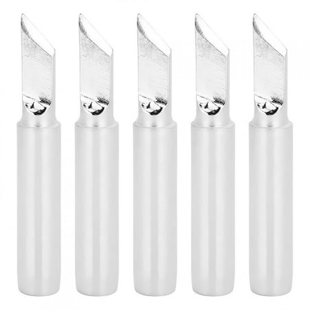 

Henmomu 5pcs 900M‑T Soldering Iron Bit Electric Soldering Iron Tips For ‑Free Soldering Soldering Iron Tips