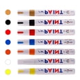 thumbnail image 4 of AKEGAMN Clearance! Oil Based Paint Pen Car Tyre Tire Metal Marker Tire Paint Pen Marker Lettering Ink For Car Vehicle Motorcycle Tyre 10ml Specific designed to the ink leakage during transportation,, 4 of 9