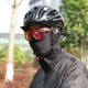 thumbnail image 1 of Pasamontañas De Moto Gorras de ciclismo Mascarilla facial transpirable para ciclismo Pesca Senderismo (Negro), 1 of 8