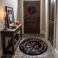 thumbnail image 5 of Halloween 3D Visual Round Rug Non Slip Washable Soft Area Carpet for Home Bedroom Living Room Party 23.62 in A, 5 of 6