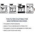 thumbnail image 3 of 2pcs Replacement Water Filter for Breville Barista Touch Espresso Machine BES880 BES878 Oracle Touch, 3 of 5