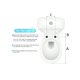 thumbnail image 3 of 17 inch Redondo Multifunctional bathroom Bidet Toilet Seat Non Electric cm de Profundidadual Nozzle Bidet Attachment con Suave Close Lid Feminine cm de Alturaygiene Toilet Seat Cover para cm de.., 3 of 5