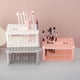 thumbnail image 1 of Escurridero y organizador de brocha de maquillaje de 72 agujeros - Soporte de sobremesa de plástico rosa, gris o blanco para cosméticos y materiales artísticos, 1 of 7