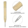 thumbnail image 3 of Uxcell 5" Spring-Loaded Adjustable Automatic Center Hole Punch Puncher Tool Yellow, 3 of 5
