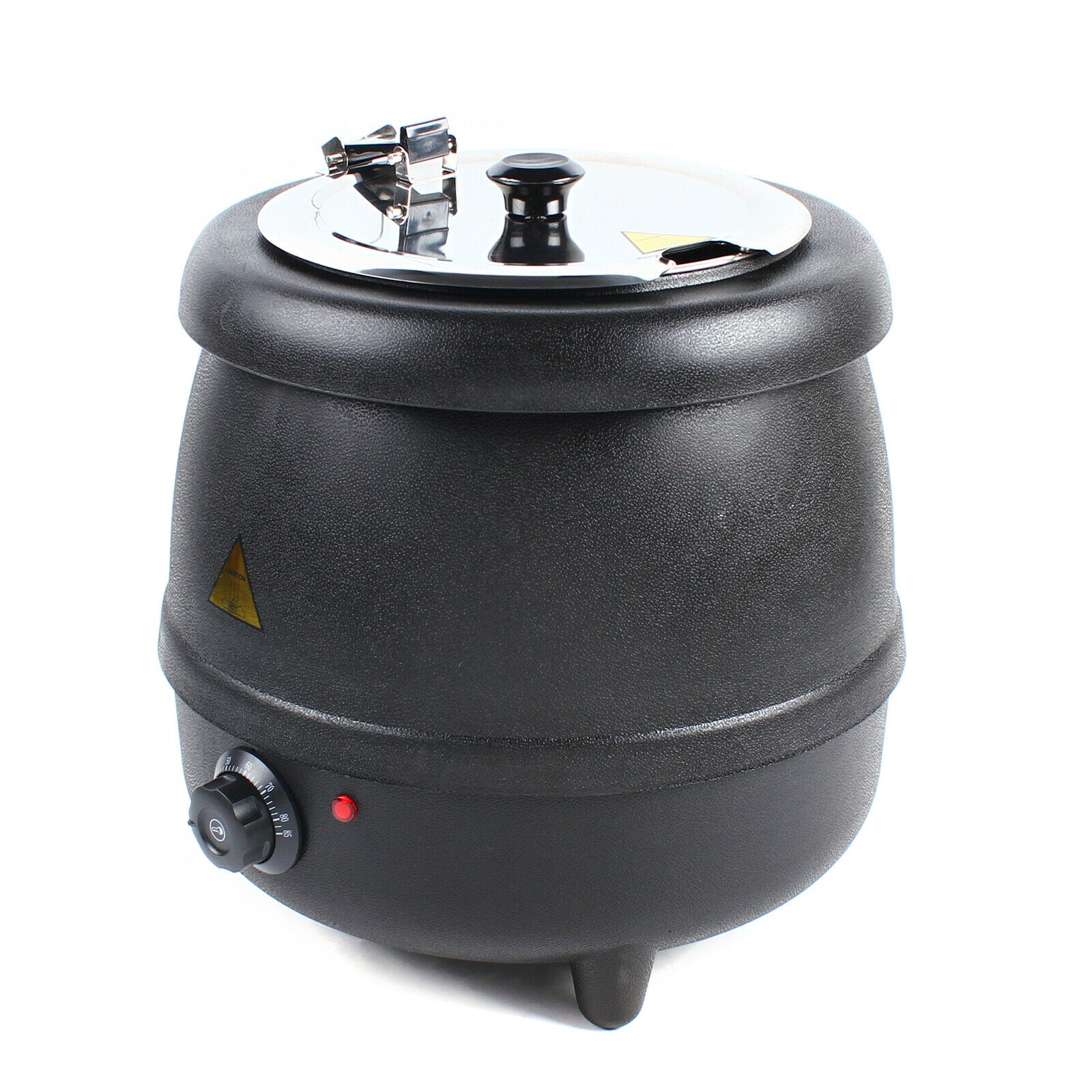10L Commercial Kettle Soup Maker 400W Stainless Steel Electric Soup Pot