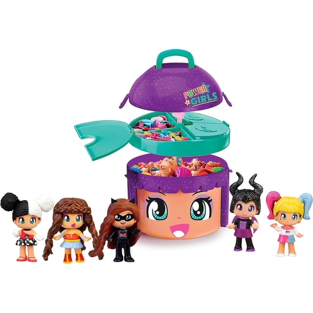 Pinypon Cabeza Power Girls Famosa con 5 Figuras Exclusivas