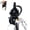 Black, variant on Glass Gourd Water Bottle, Chinese Retro Drinking Gourd Bottle Leak-Proof,Unique Bottles with Tassel & Sash for Home Decoration, Portable Sports Water Bottles for Outdoor