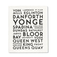 thumbnail image 2 of Set Of 2 Toronto Streets Dishcloths, 2 of 4