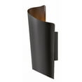 thumbnail image 2 of Hinkley Lighting - Surf - 19 Two Light Medium Outdoor Wall Mount  Satin Black, 2 of 2