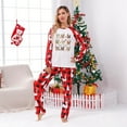 thumbnail image 2 of Family Matching Christmas Pajamas Reindeer Names Available in Sizes NB to 6XL with Pet Outfit, 2 of 6