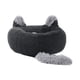 thumbnail image 2 of Cama cálida para gatos y perros con forma de orejas de animales, cojín decorativo y nido cómodo para mascotas. Gris 70cm, 2 of 9