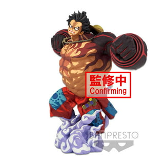 MASEKE One Piece Luffy Gear 5 Figure Anime Collection Model Doll Toy  Decoration Gift (White)